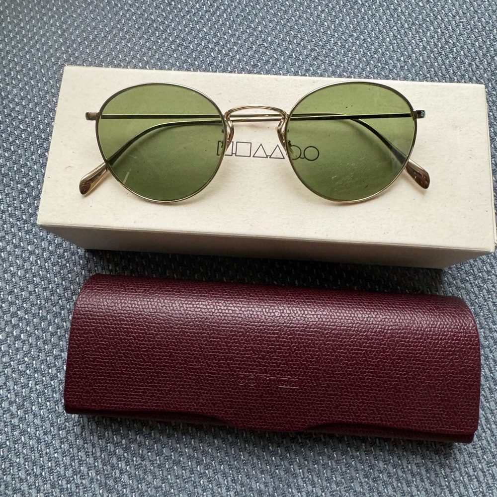 OLIVER PEOPLES x THE ROW Board Meeting Round Sunglasses